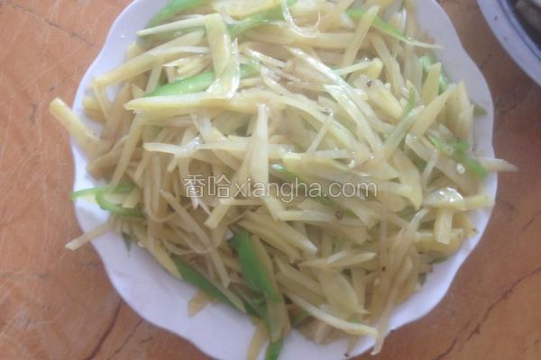 青椒炒土豆