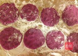 奶香紫薯饼(简易版)的做法图解4