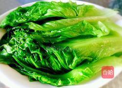 蚝油蒜蓉生菜的做法图解3