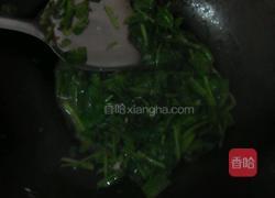 菠菜炒鸡蛋的做法图解3