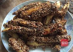芝麻红薯条的做法图解6