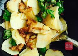 土豆片小炒肉的做法图解5