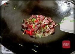 辣椒煮驴血的做法图解7