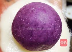 紫薯冰皮月饼的做法图解3