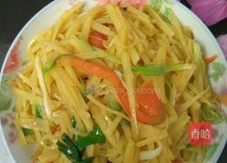 醋溜土豆丝的做法图解5
