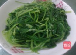 鲜虾金银蛋浸萝卜苗的做法图解8