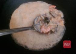 鲜虾金银蛋浸萝卜苗的做法图解11