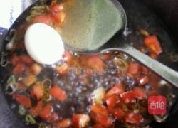 鸡蛋西红柿海鲜面的做法图解5