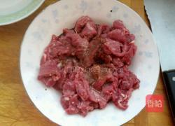 大葱爆牛肉的做法图解2