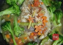 西蓝花醉花雕的做法图解10