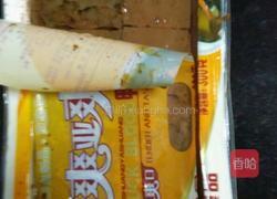 麻香鸭血炒香菇的做法图解1