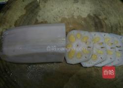 绿豆酿连藕的做法图解6