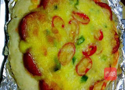 香肠披萨的做法图解9