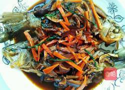 什锦红烧鲫鱼的做法图解14