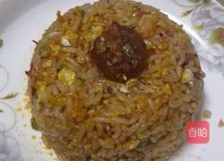 牛肉丸子美味蛋炒饭的做法图解7