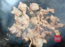 肉片炒莴笋的做法图解3