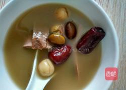 黑豆枣莲炖猪心的做法图解4