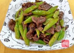 牛肉炒苦瓜的做法图解7