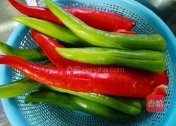 双椒炒肉的做法图解1