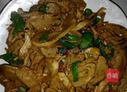 青椒炒素鸡的做法图解7