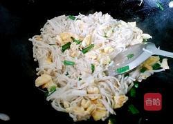金针菇炒鸡蛋的做法图解10