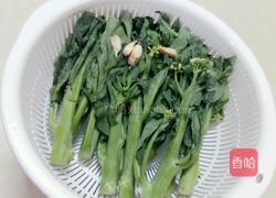 蒜蓉芥蓝的做法图解1