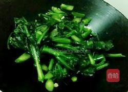 蒜蓉芥蓝的做法图解9