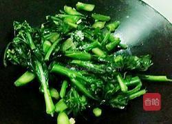 蒜蓉芥蓝的做法图解10
