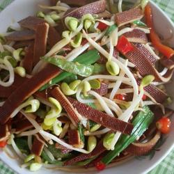 豆芽变豆干的做法[图]