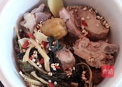 菜干薏米龙骨汤的做法图解4