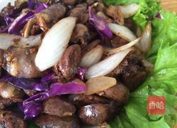 酱炒鸡心的做法图解11