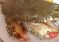 黄酒肉蟹的做法图解2