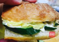 法棍汉堡的做法图解10