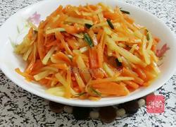 香葱胡萝卜土豆丝的做法图解8