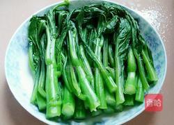 蒜蓉菜心肉片的做法图解6