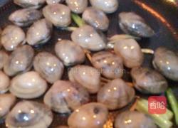 爆炒花蛤的做法图解4