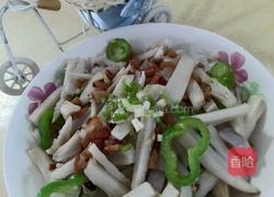 青椒金丝藕的做法图解7