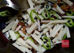 青椒金丝藕的做法图解6