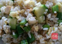 三丁玉米香肠炒饭的做法图解7