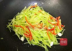 清炒莴苣丝的做法图解4