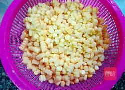 红椒鸡蛋炒玉米的做法图解1