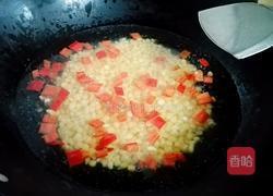 红椒鸡蛋炒玉米的做法图解4