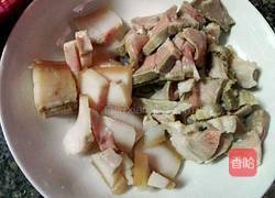 豆角炒猪肉的做法图解2