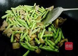 豆角炒猪肉的做法图解6