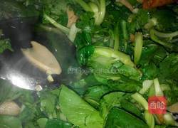 青菜炒河粉的做法图解5