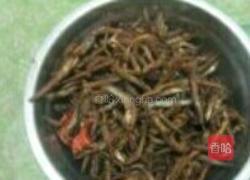 辣椒炒小鱼干的做法图解5