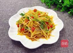 香菜拌萝卜丝的做法图解7