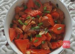 胡萝卜烧鸡肉的做法图解10