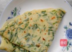 韭菜煎饼的做法图解5