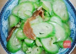 菜脯蒜香丝瓜的做法图解6